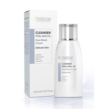 Natinuel - Cleanser 5 - emulsja oczyszczająca PHAs- AHA 5% - 150ml