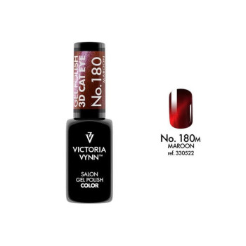 Victoria Vynn - GEL POLISH 180 3D CAT EYE Maroon 8ml