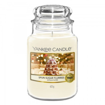 Yankee Candle - SPUN SUGAR FLURRIES słoik duży