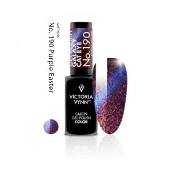 Victoria Vynn - GEL POLISH 190 CAT EYE PURPLE EASTER 8ml